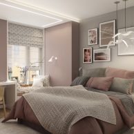 Tsoy design interior дизайн интерьера спальни