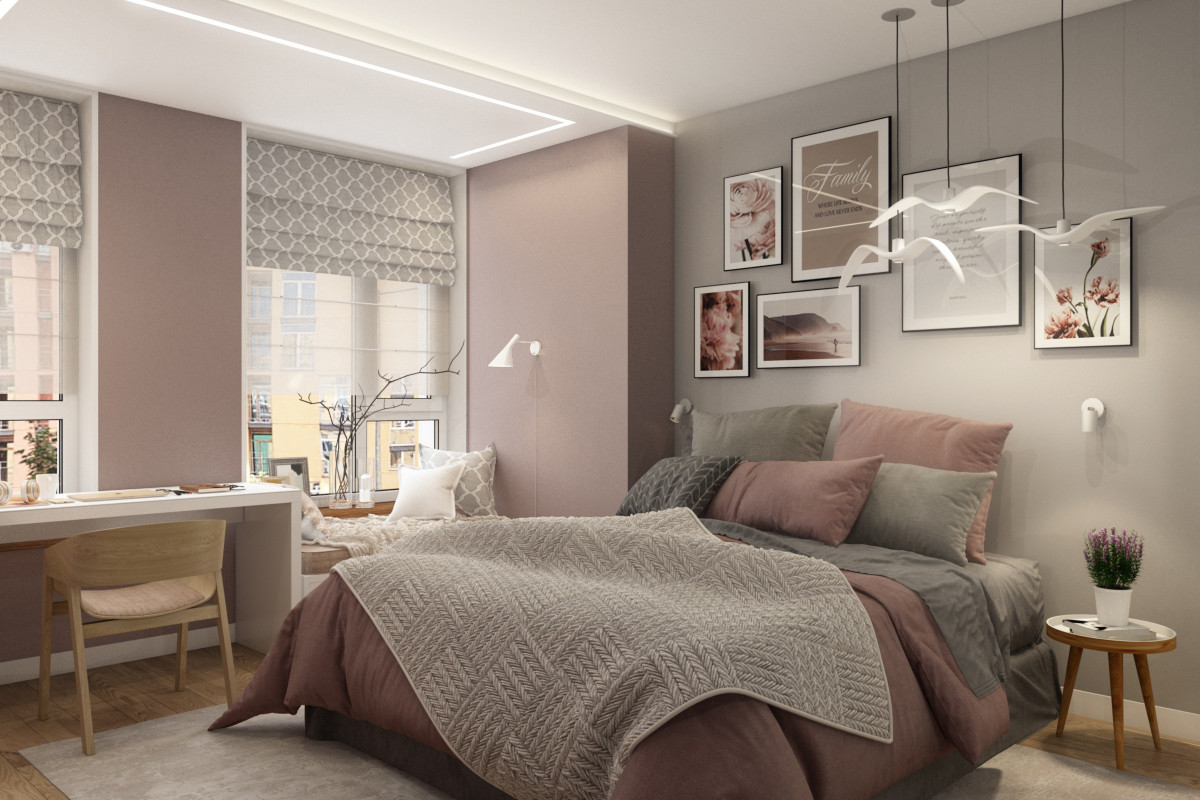 Tsoy design interior дизайн интерьера спальни