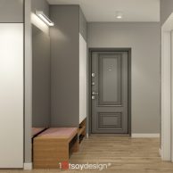 Tsoy design interior дизайн интерьера прихожей