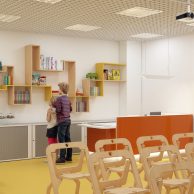 дизайн интерьера детского центра